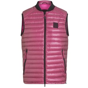 Chaleco de Belstaff Airframe color rosa neón brillante con cierre