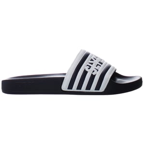Slydes Heritage Mens Navy/White Sliders