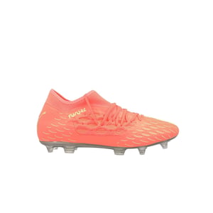 Puma Future 5.3 NetFit OSG FG/AG Boots de fútbol de cuero naranja para hombre 105936 01