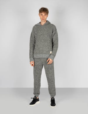 Takeshy Kurosawa Pantalones Boucle del hombre Gris