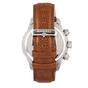 Reloj Breed Lacroix con cronógrafo y correa de cuero