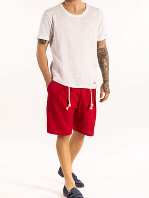 Takeshy Kurosawa Shorts Lino Hombre Rojo