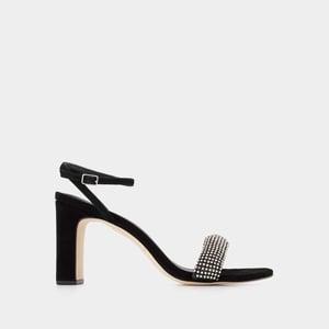 Sandalias Shay - Loeffler Randall - Ante - Negro