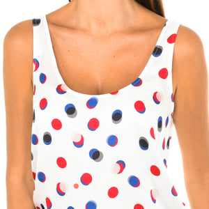 Camiseta sin mangas de cuello redondo para mujer 3Y5H61-5NZNZ