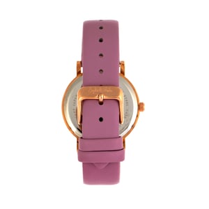 Reloj con correa de cuero Budapest de Sophie y Freda