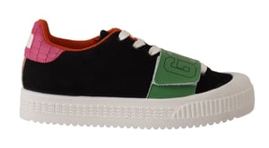 Zapatillas bajas de gamuza multicolor para mujer GCDS