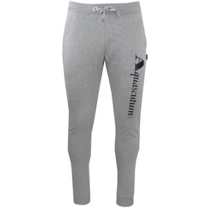 Pantalones deportivos grises con logo de Aquascutum