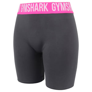 Gymshark sin costuras pantalones cortos de ciclismo gris para mujer