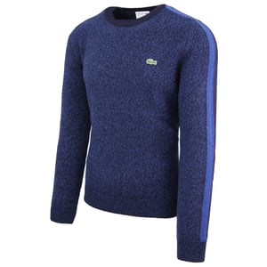 Suéter marina para hombre lacoste lana