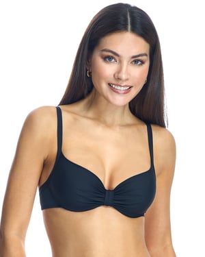 Sujetador de bikini con aros W241324 mujer