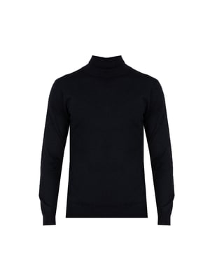 Xagon Man Suéter Turtleneck del hombre azul oscuro
