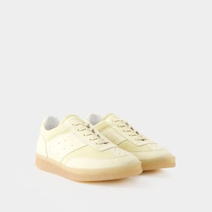 Sneakers - MM6 Maison Margiela - Piel - Beige/Blanco