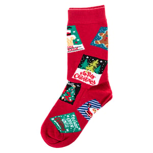 Calcetines caña alta y puño antipresión WJFLSFUNCH06-MULTICOLOR mujer