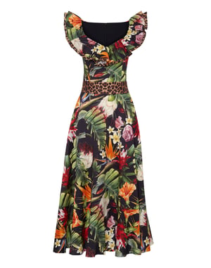 Vestido Largo Flowers