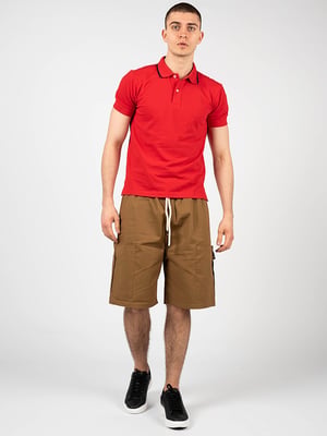 Polo Geox Sostenible Hombre Rojo