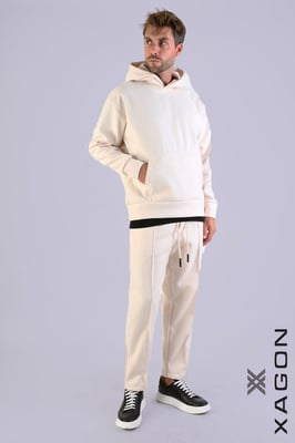 Sudadera Xagon Hombre Beige