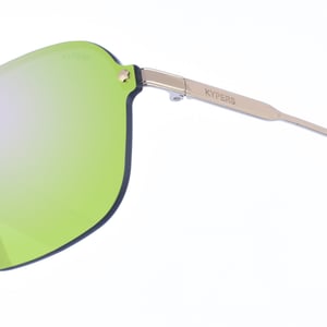 Gafas de sol de metal con forma ovalada CABANI unisex