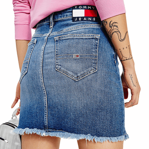 Falda de mujer Tommy Jeans con logo de bandera