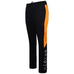 Pantalones de pista Black/Orange de devoto London Ronnie Mens Black/Orange