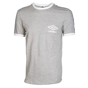 Camiseta gris de hombre de timbre de umbro