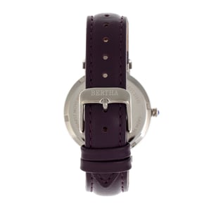 Reloj de Pulsera de Cuero con Madreperla Bertha Emily