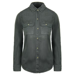 Camisa Vans Off The Wall Mujer Gris Oscuro