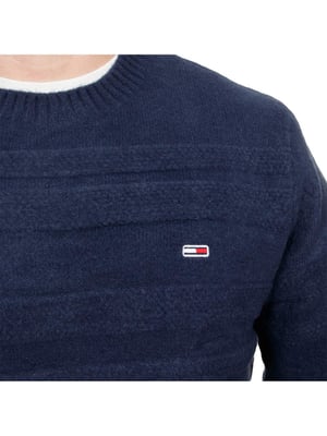 Suéter con bandera y cable suave de Tommy Jeans para hombre