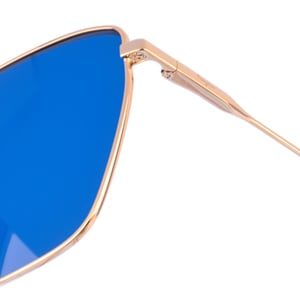 Gafas de sol de metal y forma rectangular SF240S mujer