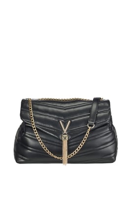 Bolso de Hombro Mediano Acolchado Privilege Color Negro