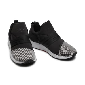 Arkk Copenhagen Raven Mesh Pet S-E15 Entrenadores negros para mujeres