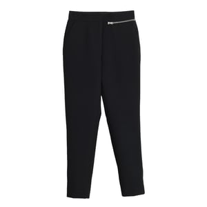 Pantalón largo con un bolsillo con cremallera 16F2PA08 mujer