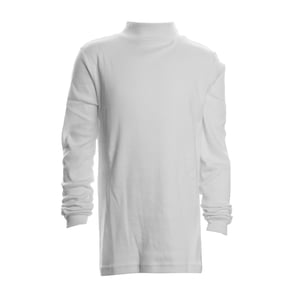 Camiseta manga larga cuello medio LPG700 unisex niña y niño