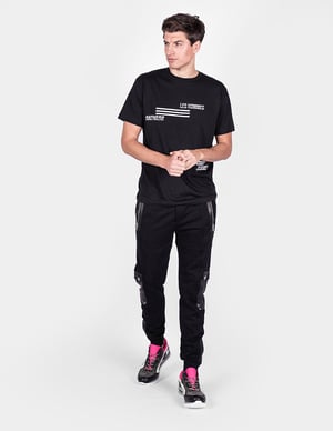 Camiseta Les Hommes Contemporary Hombre Negro
