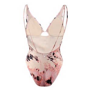 Gymshark Strappy Back Womens Rosa claro traje de baño