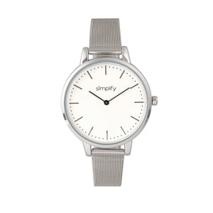 Simplifique el reloj de pulsera de malla 5800