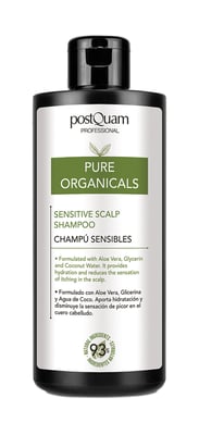 CHAMPU SENSIBLE ORGANICALS 400ML