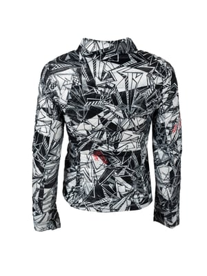 Patrizia Pepe Chaqueta de mujer negro, multicolor