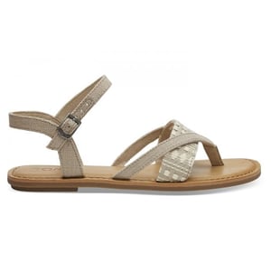 Toms Lexie Beige Sandalias para mujeres