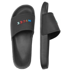 Nicce Dallas para hombres Sliders negros
