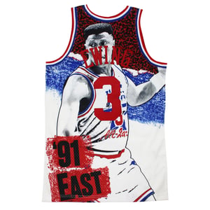 Mitchell y Ness Patrick Ewing 3 1991 East NBA All Star Swingman Jersey
