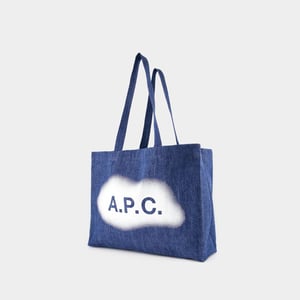 Diane Tote Bag - A.P.C - Algodón - Azul