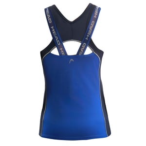 Cabeza de tenis de tenis azul de Talia para mujer