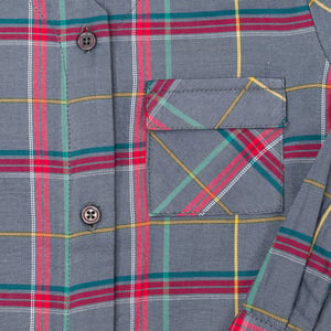 Camisa manga larga y cuello de solapa 17I07102 niño