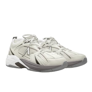 Arkk Copenhagen Oserra Mesh S-SP Mens White White Entrenadores