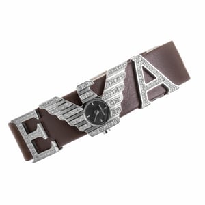 Emporio Armani Reloj de mujer Cuarzo plateado