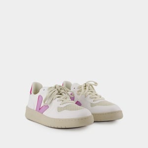 Zapatillas V-10 W - Veja - Algodón - Blanco