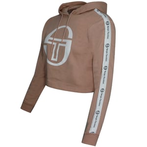 Sergio Tacchini Goran sudadera con capucha para mujer sudadera recortada puta rosa 38072 710