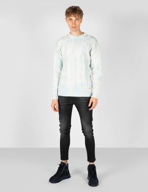 Takeshy Kurosawa Suéter del hombre Blanco, Gris