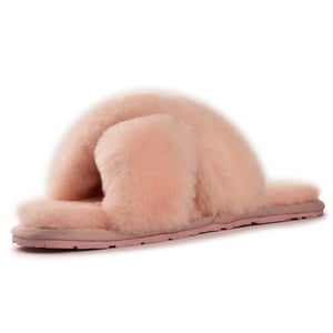 Aus Wooli Australia Pantuflas Brighton de lana de oveja para mujer