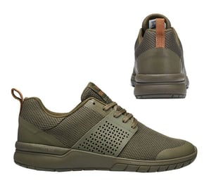 Supra Scissor Lace Up Mens Running Trainers Olive 05669 365 B35B